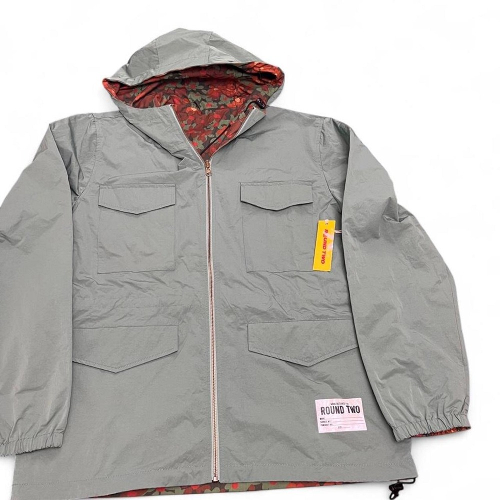 NEW Round Two Reversible M65 Hooded Field Jacket